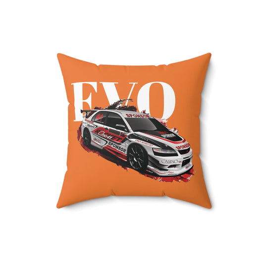 Mitsubishi Lancer EVO Custom Spun Pillow