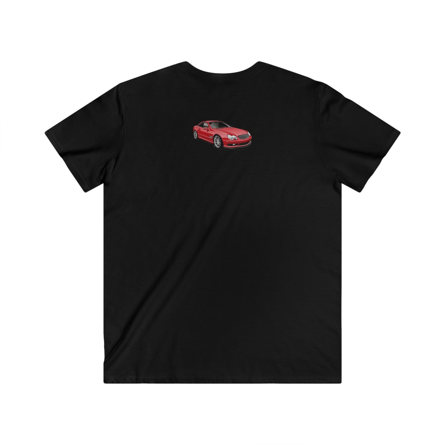 Mercedes Fitted V-Neck Short Sleeve Tee
