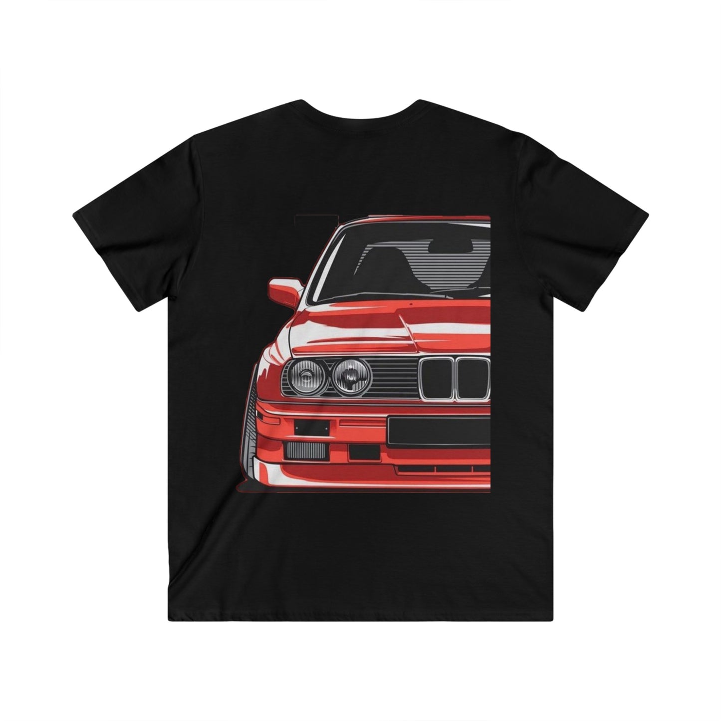 BMW Fitted V-Neck Short Sleeve Tee