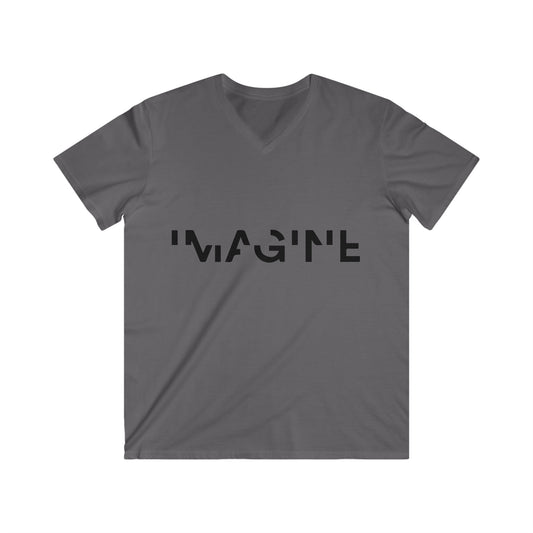 Custom Fitted V-Neck Short Sleeve Tee