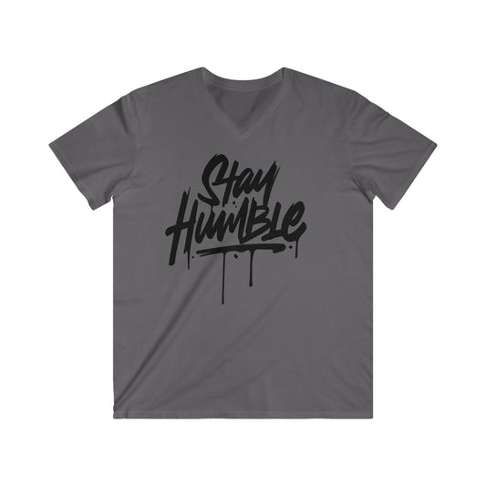 Custom Fitted V-Neck Short Sleeve Tee