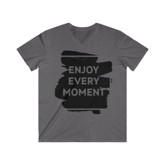 Custom Fitted V-Neck Short Sleeve Tee