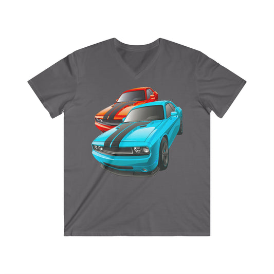 Ford Fitted V-Neck Short Sleeve Tee