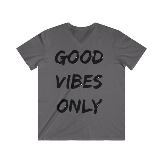 Custom Fitted V-Neck Short Sleeve Tee