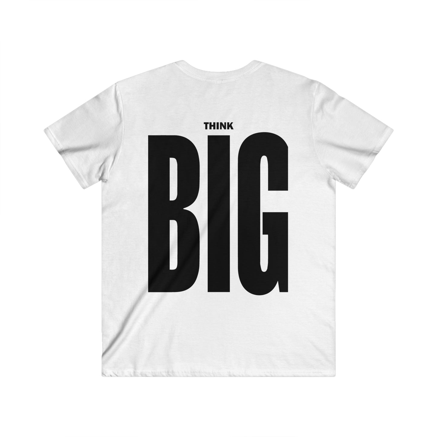 Custom Fitted V-Neck Short Sleeve Tee