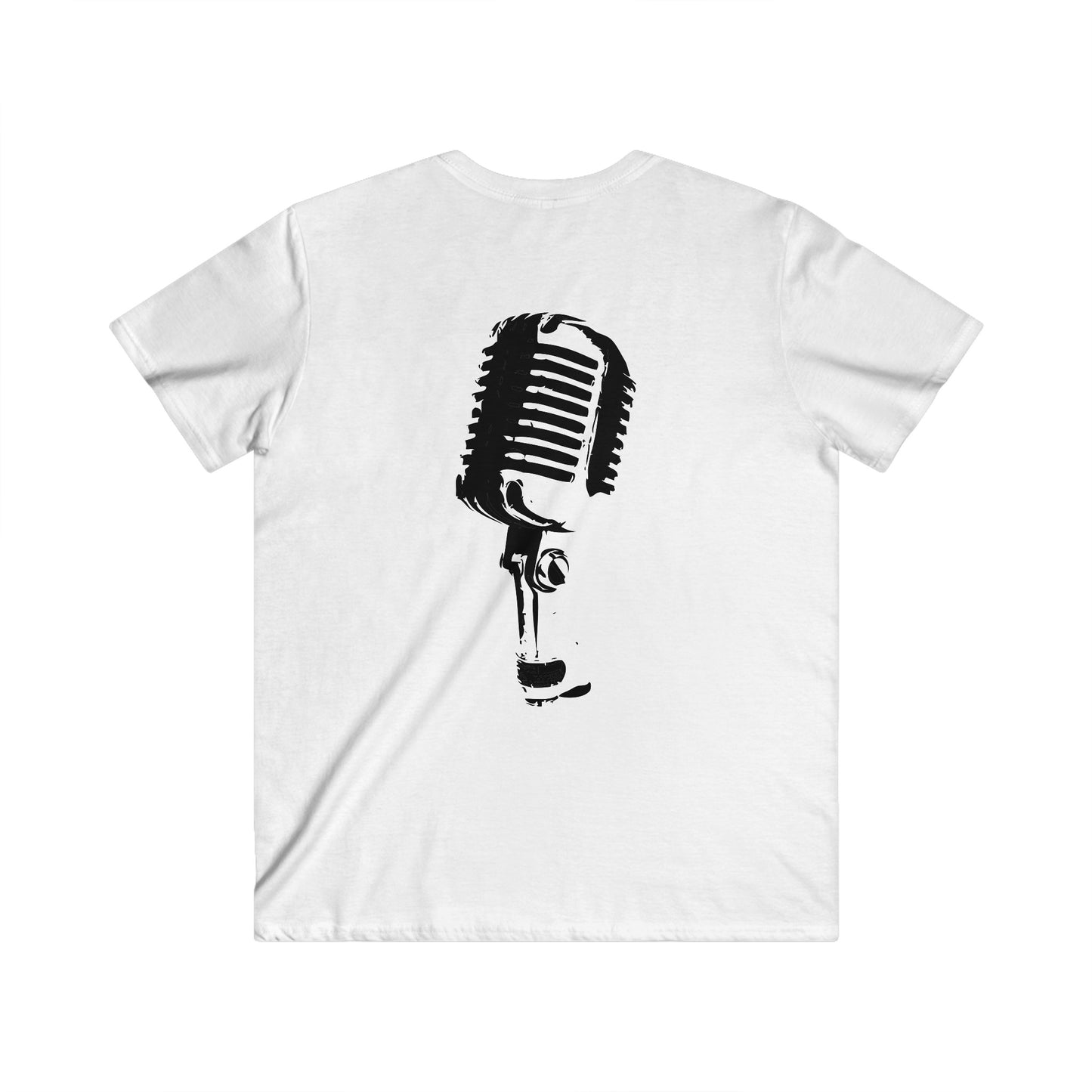 Custom Fitted V-Neck Short Sleeve Tee