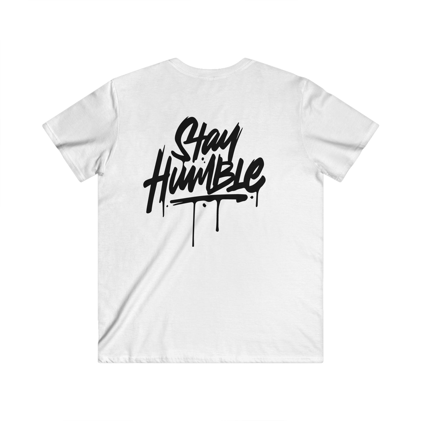 Custom Fitted V-Neck Short Sleeve Tee