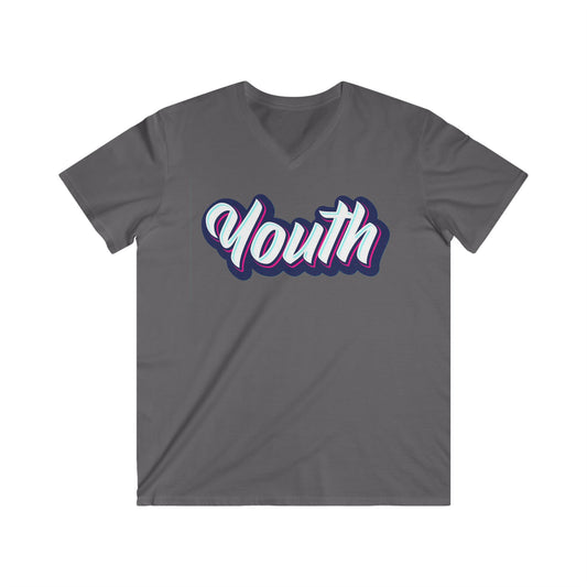 Custom Fitted V-Neck Short Sleeve Tee