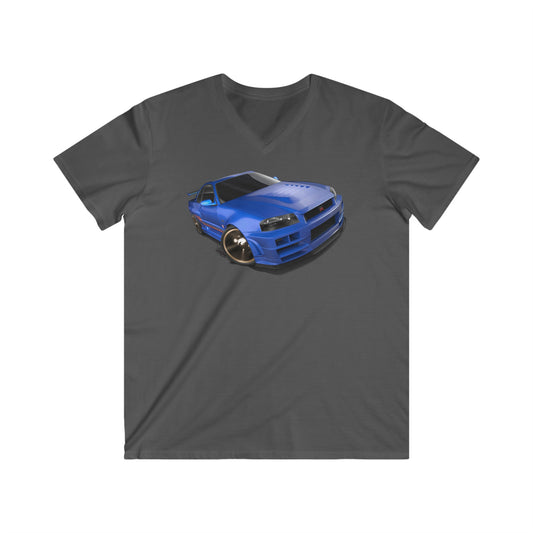 Nissan Fitted V-Neck Short Sleeve Tee