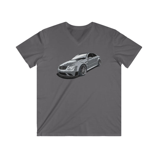 Mercedes Fitted V-Neck Short Sleeve Tee