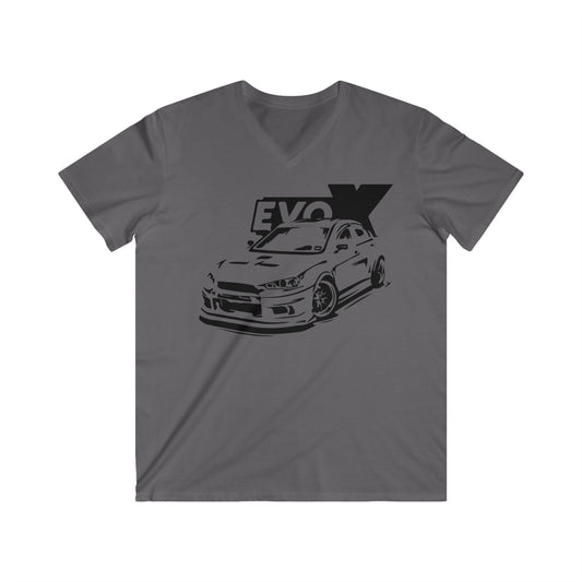 Lancer Fitted V-Neck Short Sleeve Tee