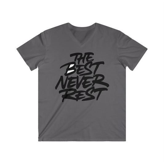 Custom Fitted V-Neck Short Sleeve Tee