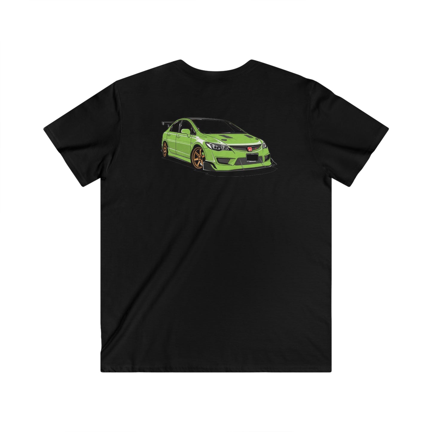 Honda Fitted V-Neck Short Sleeve Tee