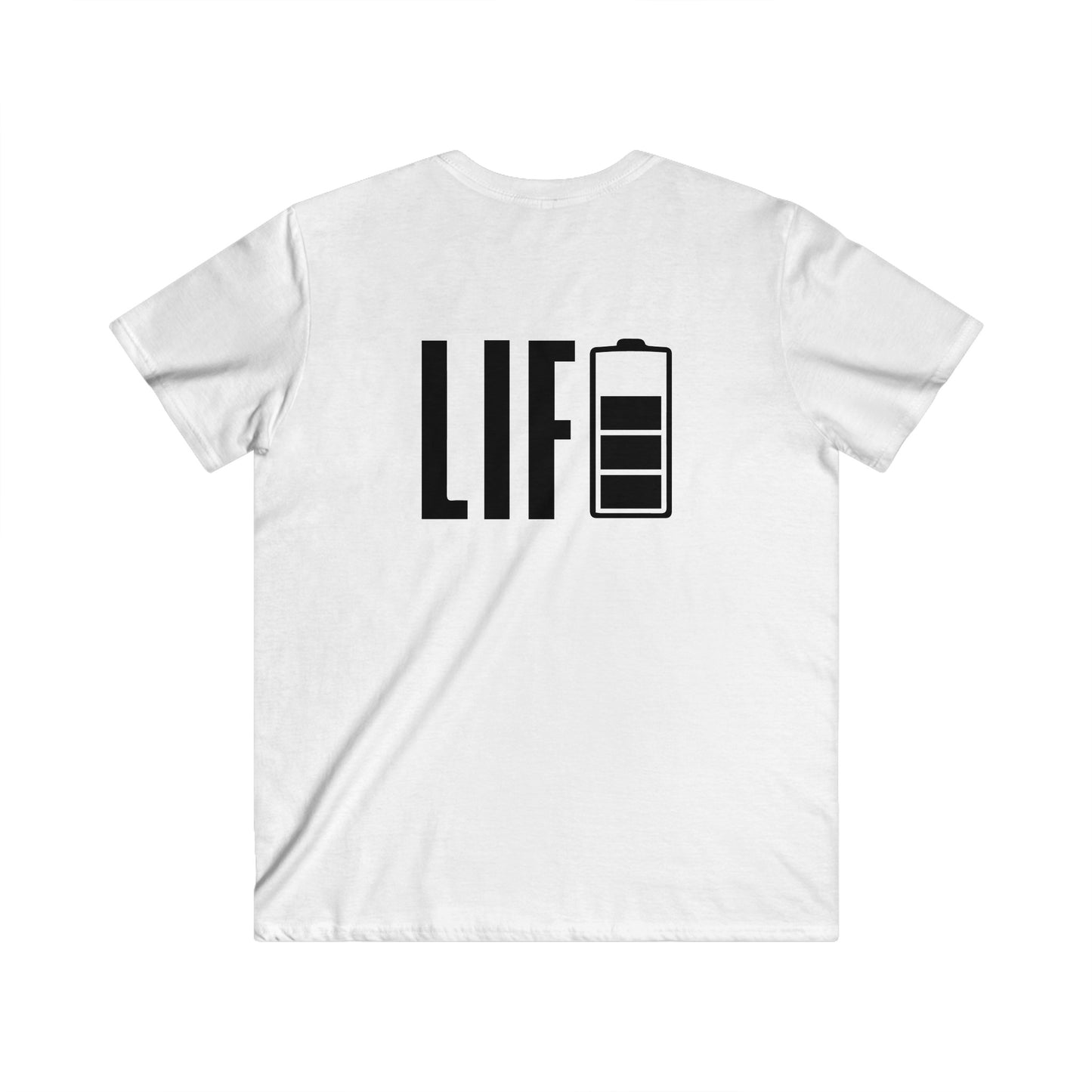 Custom Fitted V-Neck Short Sleeve Tee