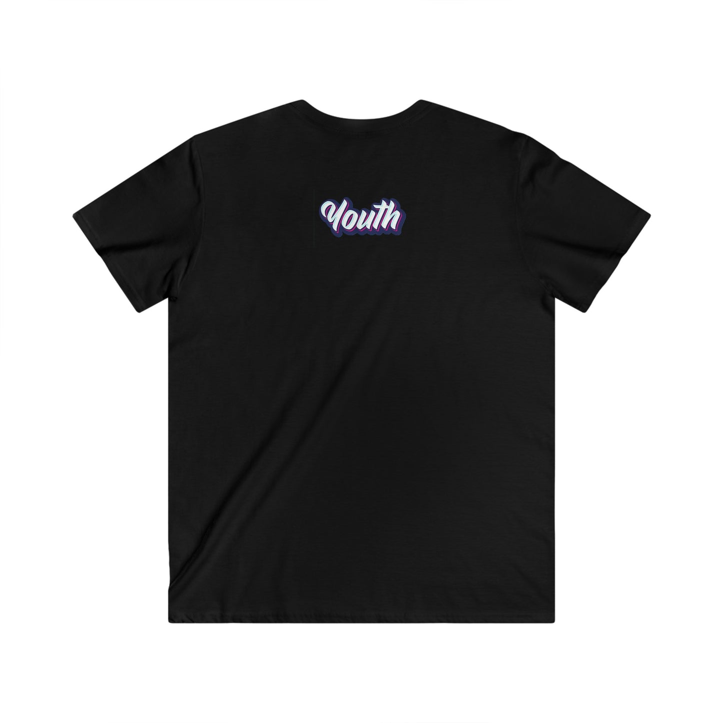Custom Fitted V-Neck Short Sleeve Tee