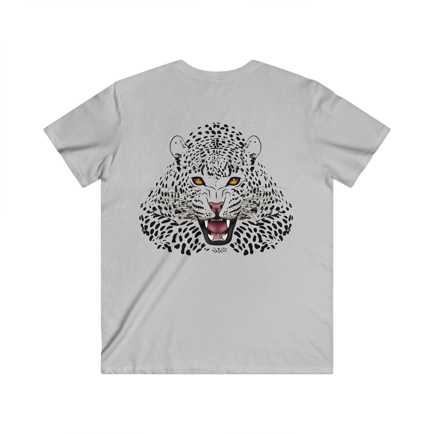 Custom Fitted V-Neck Short Sleeve Tee