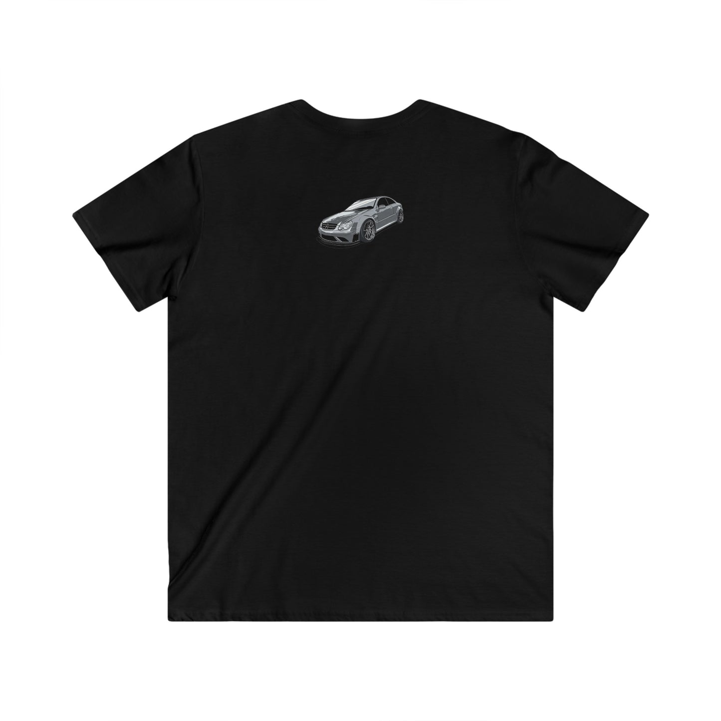 Mercedes Fitted V-Neck Short Sleeve Tee
