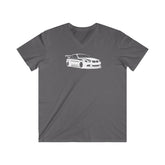 Men's Fitted V-Neck Short Sleeve Tee