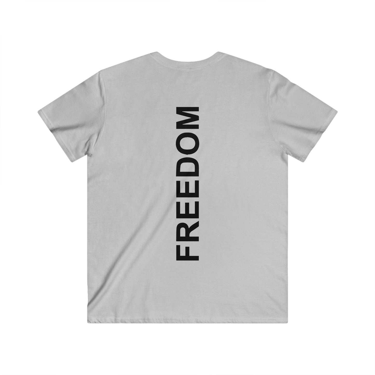 Custom Fitted V-Neck Short Sleeve Tee