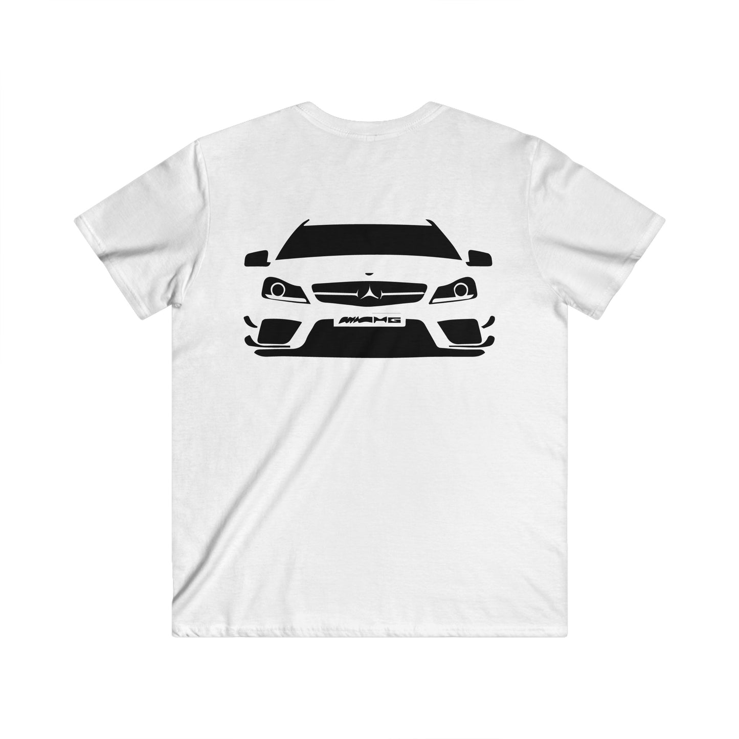 Mercedes Fitted V-Neck Short Sleeve Tee