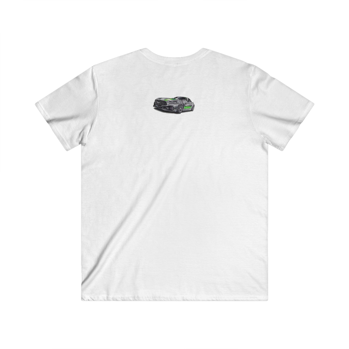 Mercedes Fitted V-Neck Short Sleeve Tee