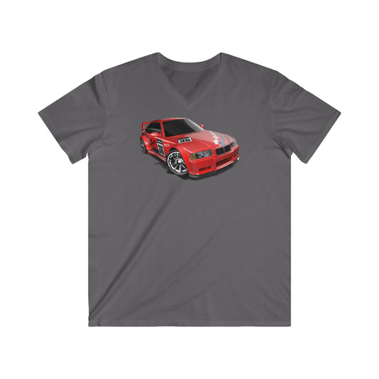 BMW Fitted V-Neck Short Sleeve Tee