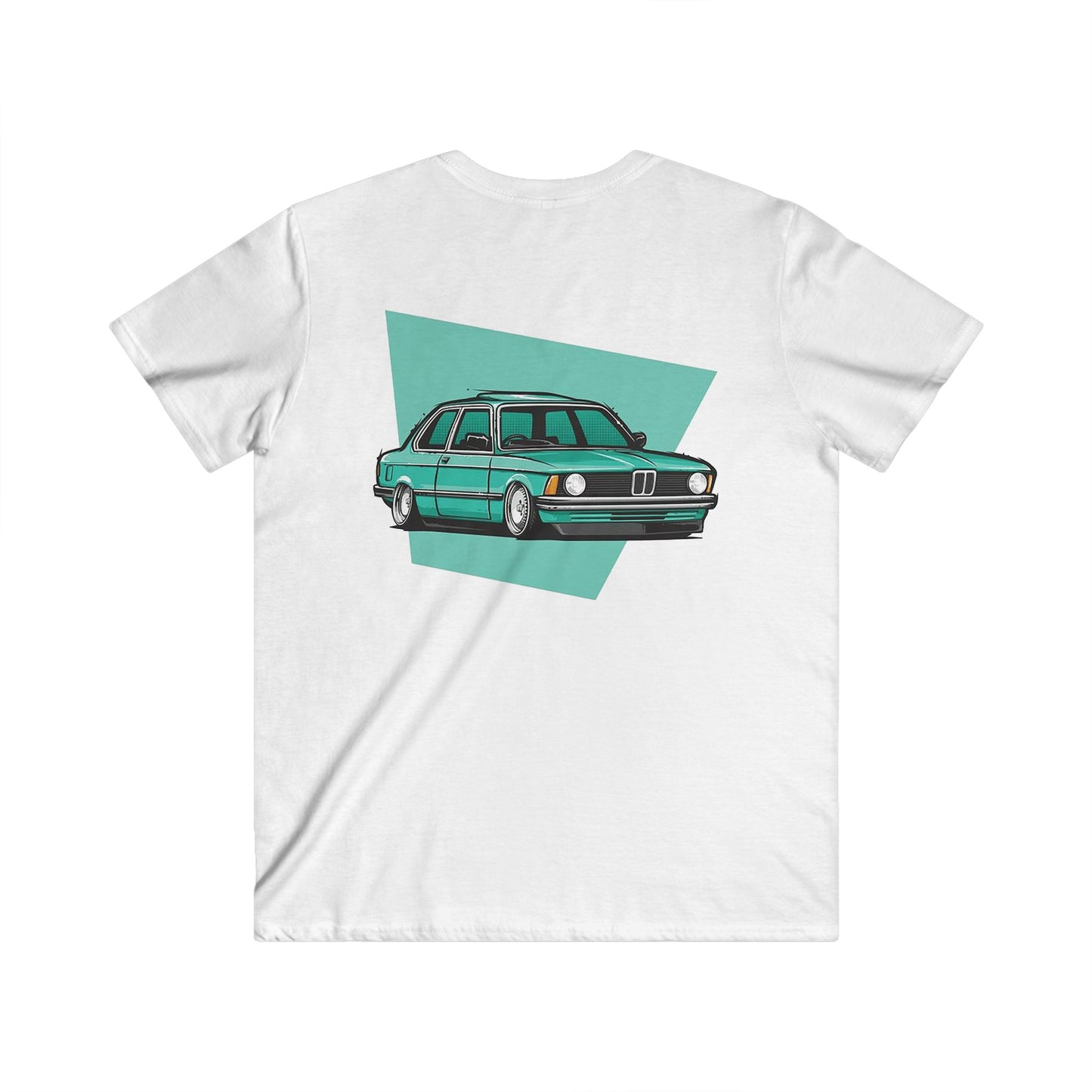 BMW Fitted V-Neck Short Sleeve Tee