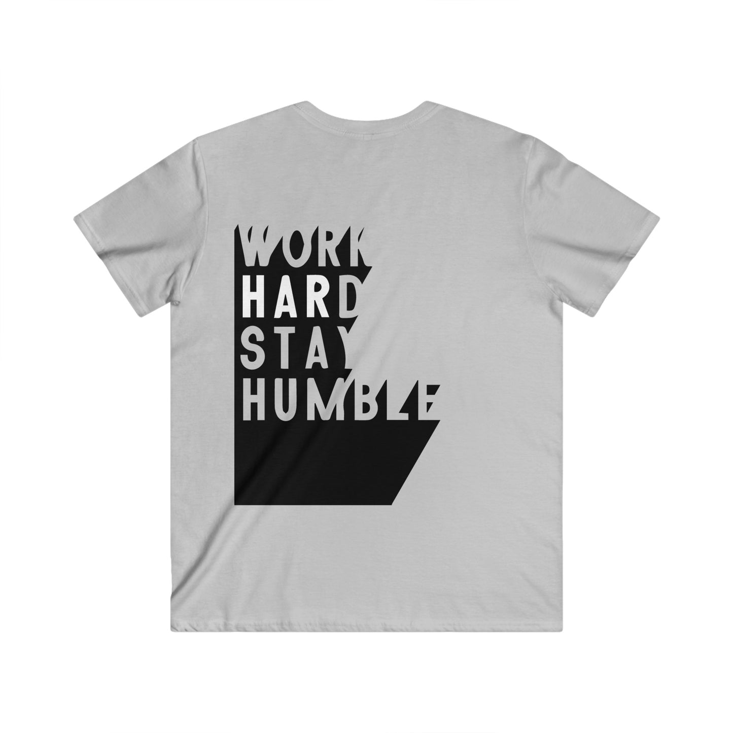 Custom Fitted V-Neck Short Sleeve Tee