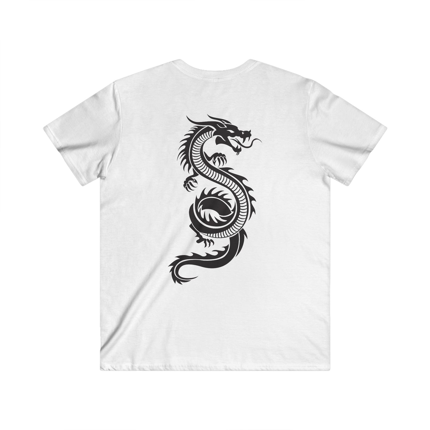 Custom Fitted V-Neck Short Sleeve Tee