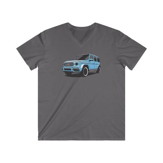 Mercedes Fitted V-Neck Short Sleeve Tee