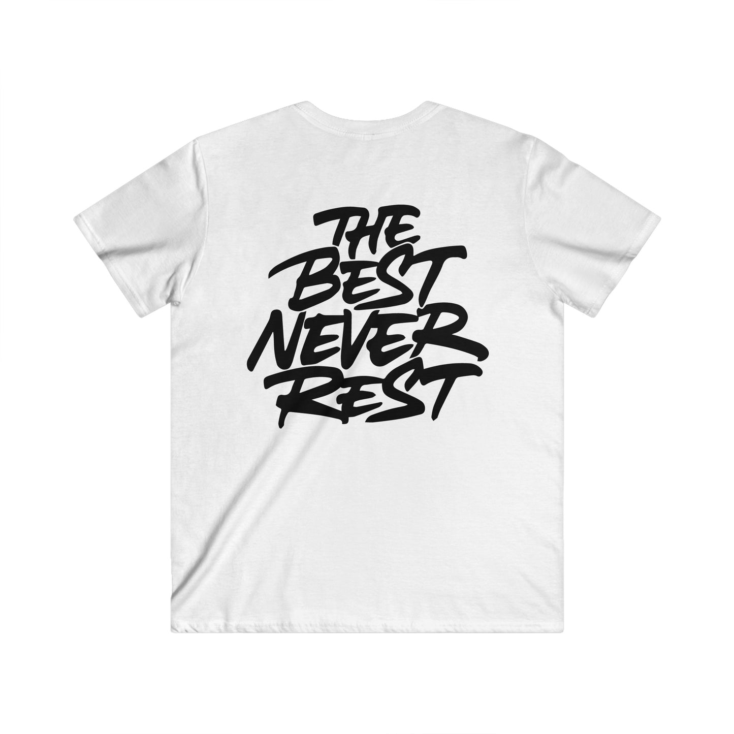 Custom Fitted V-Neck Short Sleeve Tee