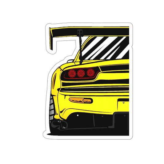 Mazda Black Kiss-Cut Stickers