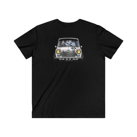 Mini Fitted V-Neck Short Sleeve Tee