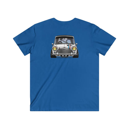 Mini Fitted V-Neck Short Sleeve Tee