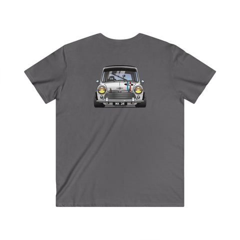 Mini Fitted V-Neck Short Sleeve Tee