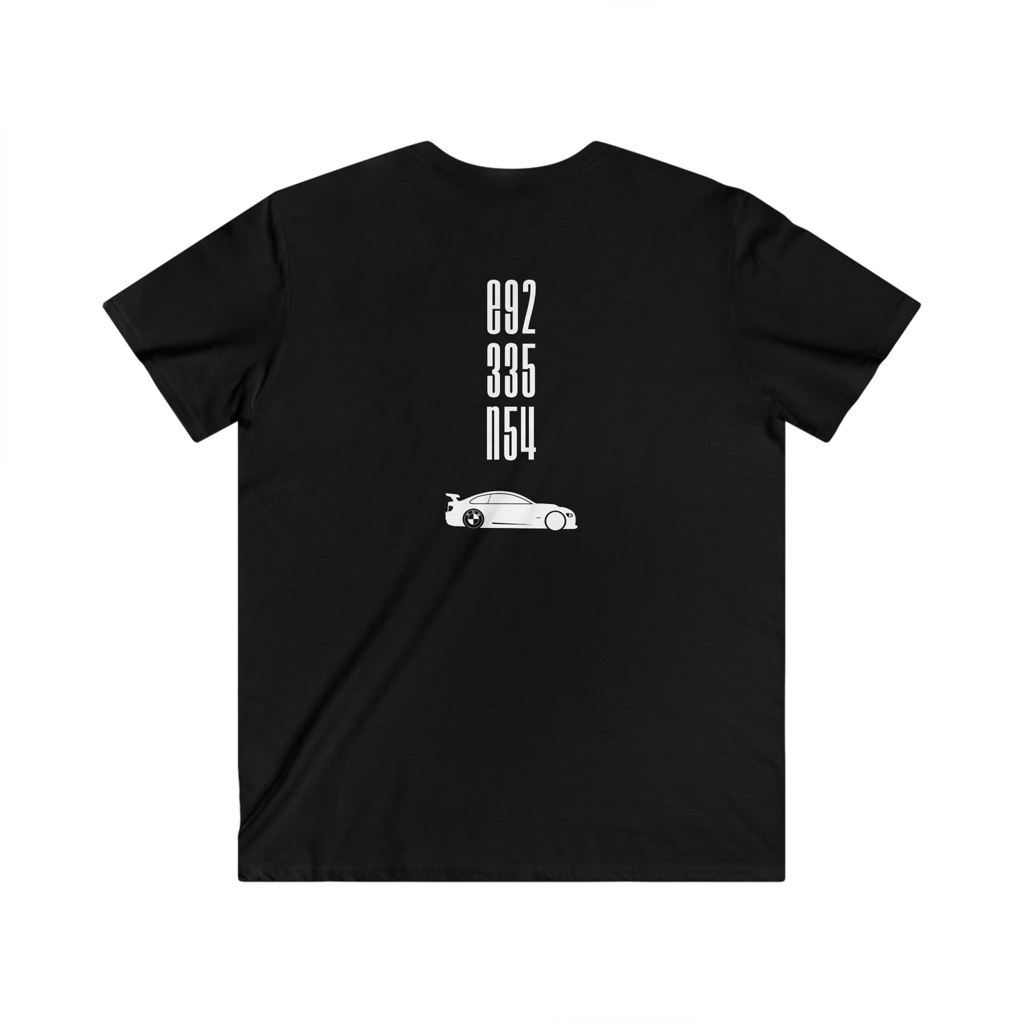 Men's Fitted V-Neck Short Sleeve Tee