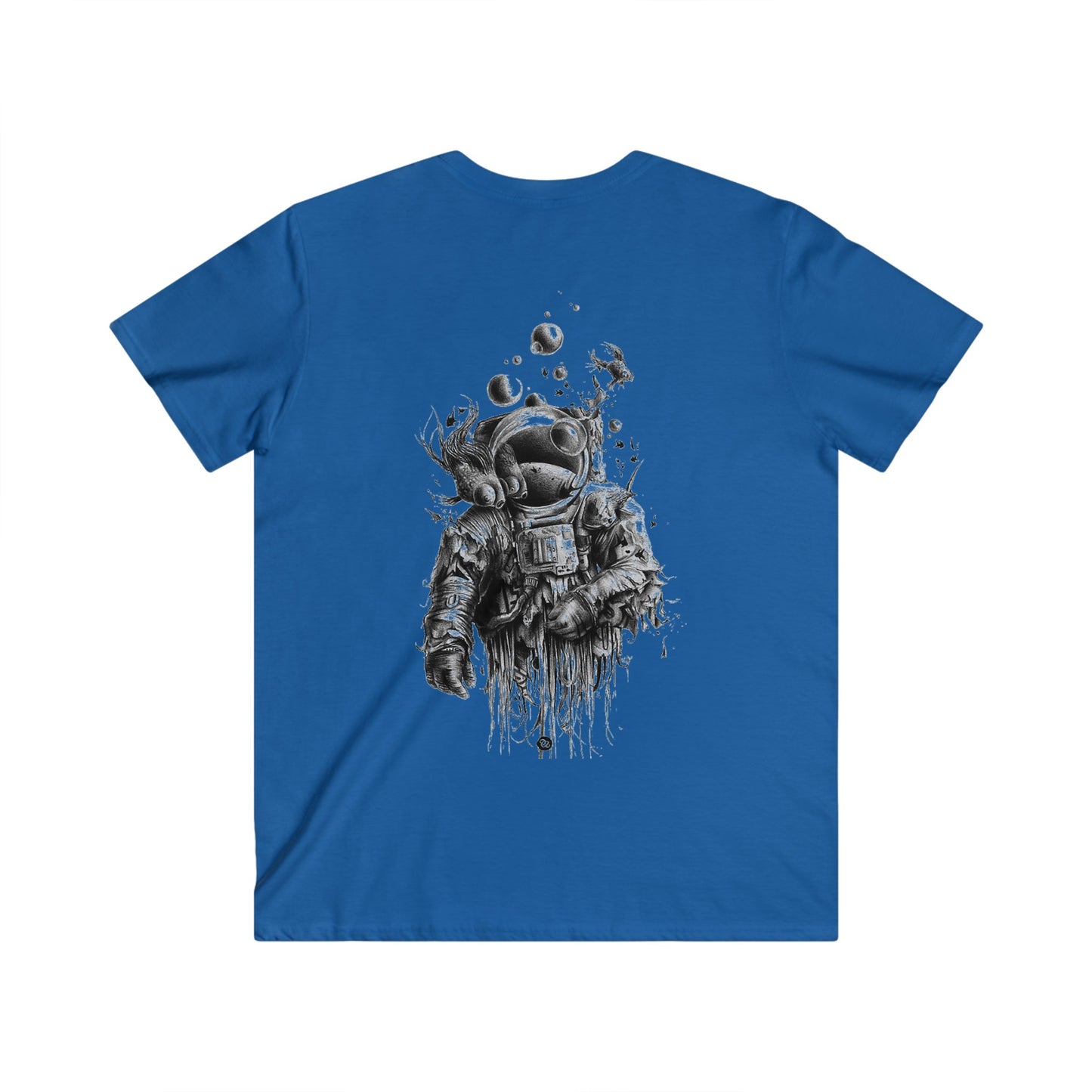 Custom Fitted V-Neck Short Sleeve Tee