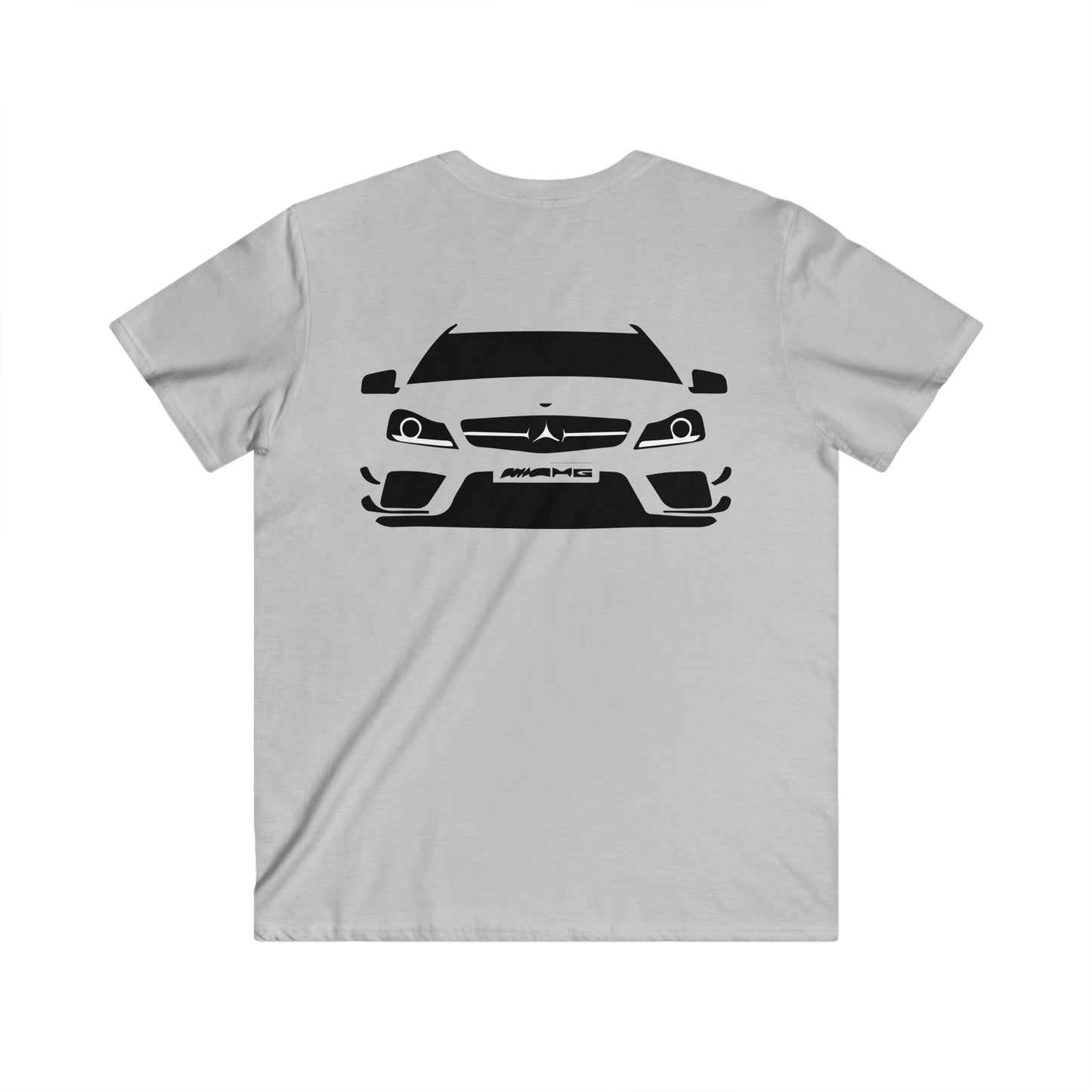 Mercedes Fitted V-Neck Short Sleeve Tee