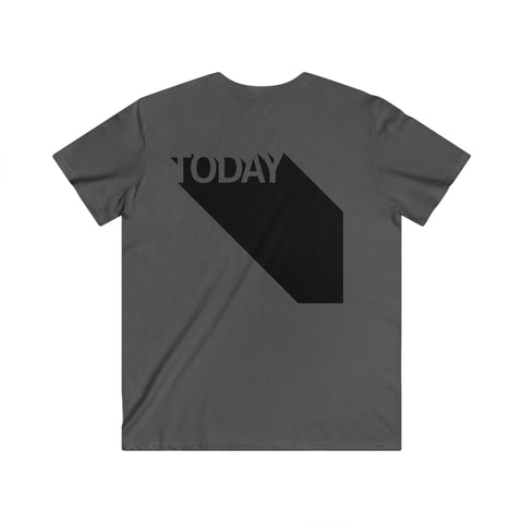 Custom Fitted V-Neck Short Sleeve Tee