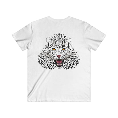 Custom Fitted V-Neck Short Sleeve Tee