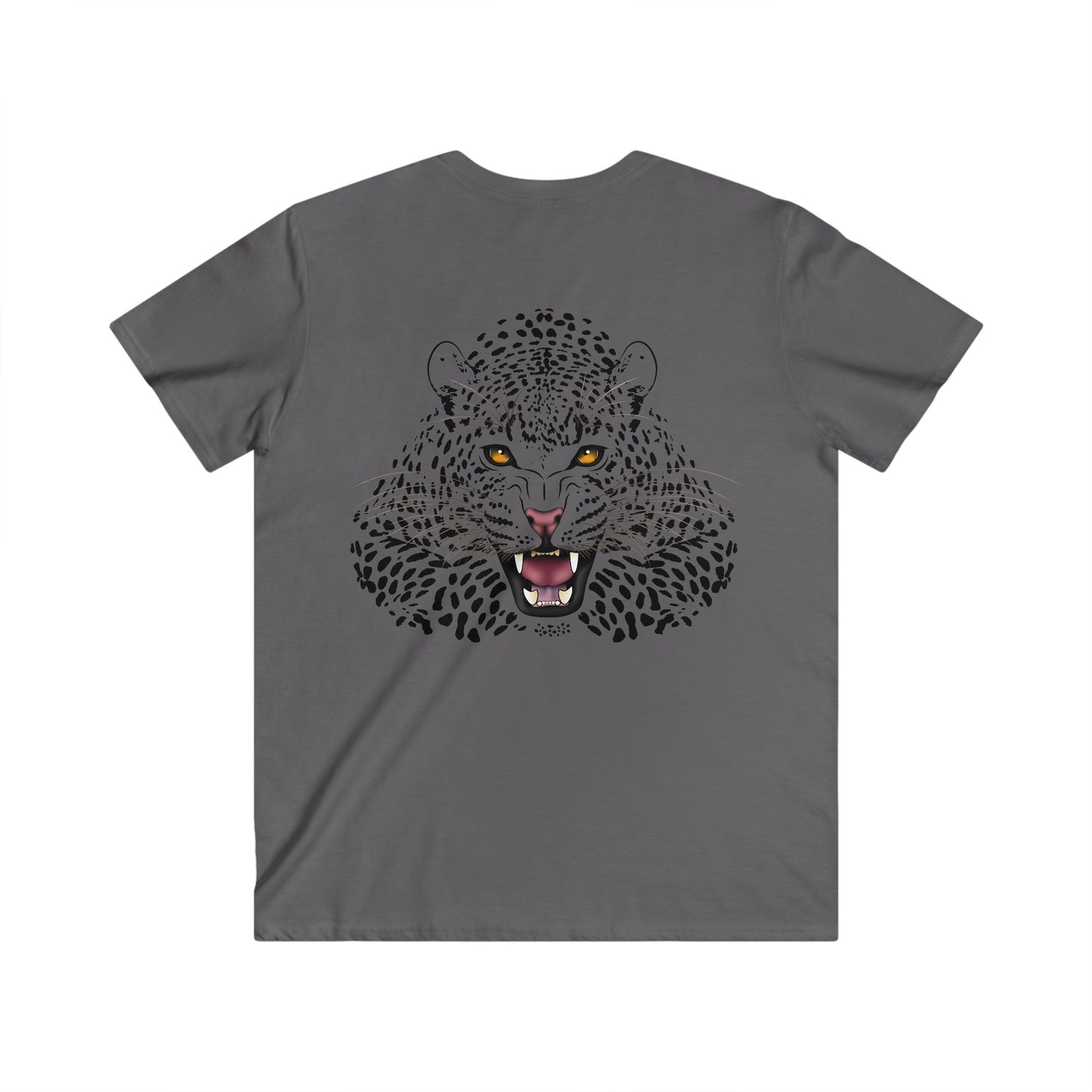 Custom Fitted V-Neck Short Sleeve Tee