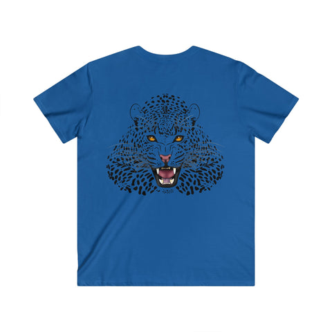 Custom Fitted V-Neck Short Sleeve Tee