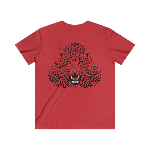 Custom Fitted V-Neck Short Sleeve Tee