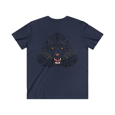 Custom Fitted V-Neck Short Sleeve Tee
