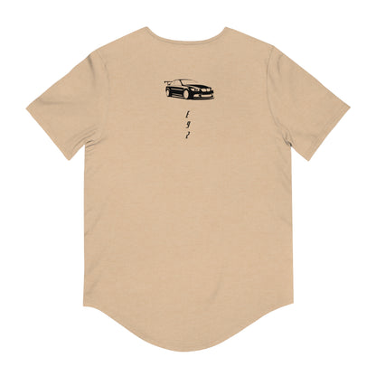 Men's Jersey Curved Hem Tee