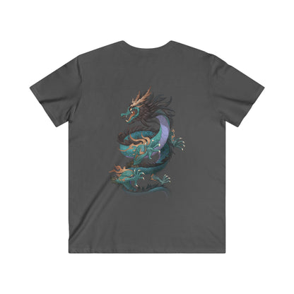 Custom Fitted V-Neck Short Sleeve Tee