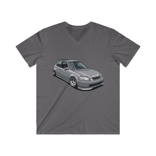 Honda Fitted V-Neck Short Sleeve Tee