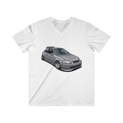 Honda Fitted V-Neck Short Sleeve Tee