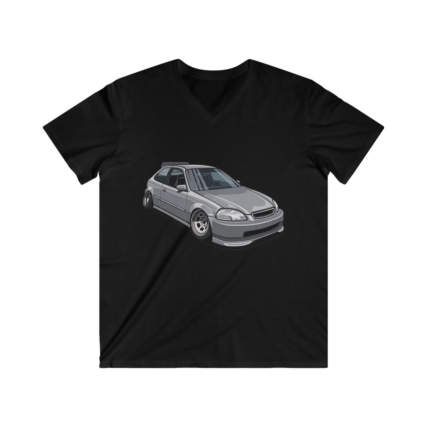 Honda Fitted V-Neck Short Sleeve Tee