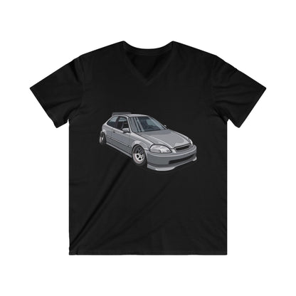 Honda Fitted V-Neck Short Sleeve Tee